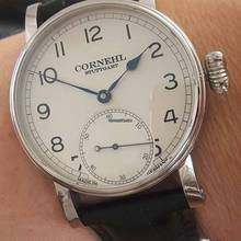 Thumbnail von Cornehl Classic Silver Lünette doppelbombiert Zwiebelkrone