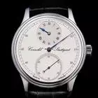 Cornehl Regulator , Lünette doppelbombiert Krone zylindrisch