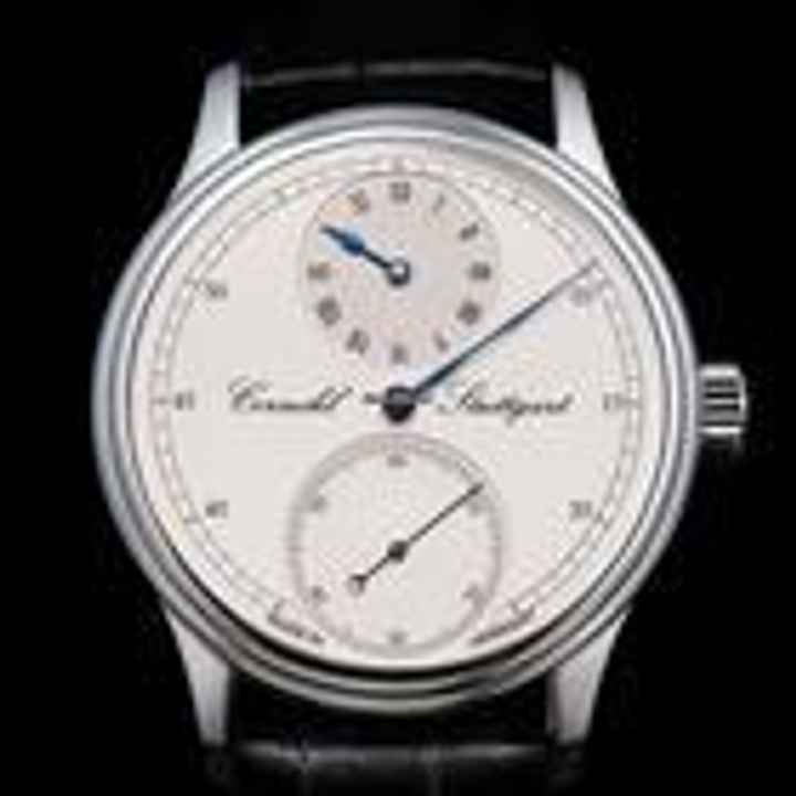  Cornehl Regulator , Lünette doppelbombiert Krone zylindrisch 