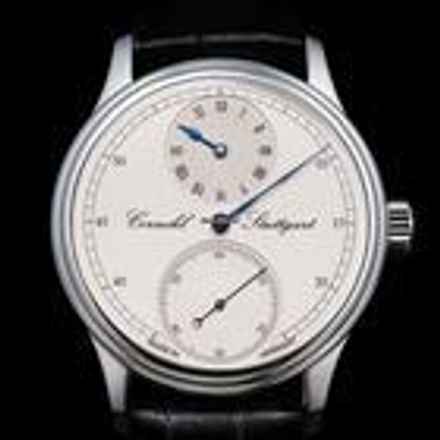  Cornehl Regulator , Lünette doppelbombiert Krone zylindrisch 