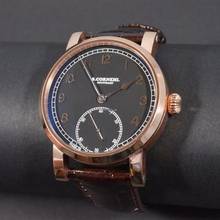 Thumbnail von Cornehl Classic Black Lünette flach Krone zylindrisch