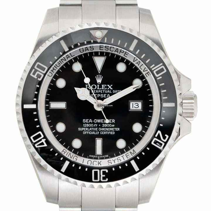  Rolex Sea-Dweller Deepsea 116660 - Sea Dweller Automatic Black Dial Stainless Steel Men's Watch </h1> 