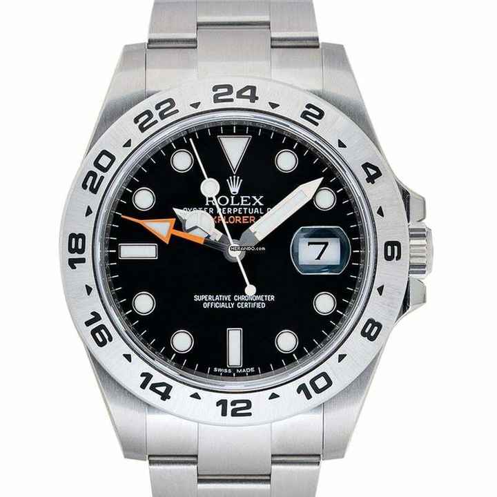 Rolex Explorer II 216570 - Explorer II Automatic Black Dial Stainless Steel Men's Watch </h1> 