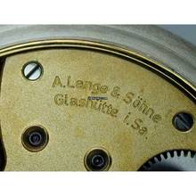 Thumbnail von A. Lange & Söhne 900 Silber Marine-Beobachtungsuhr Auf & Ab I. Klasse