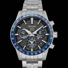 Thumbnail von Seiko Astron GPS Solar SBXC001 - Astron Eco-Drive Black Dial Titanium Men's Watch </h1>