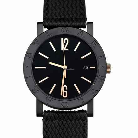  Bulgari Solotempo 102929 - Solotempo Automatic Black Dial Men's Watch </h1> 