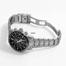 Thumbnail von Seiko Astron GPS Solar SBXC003 - Astron Eco-Drive Black Dial Titanium Men's Watch </h1>