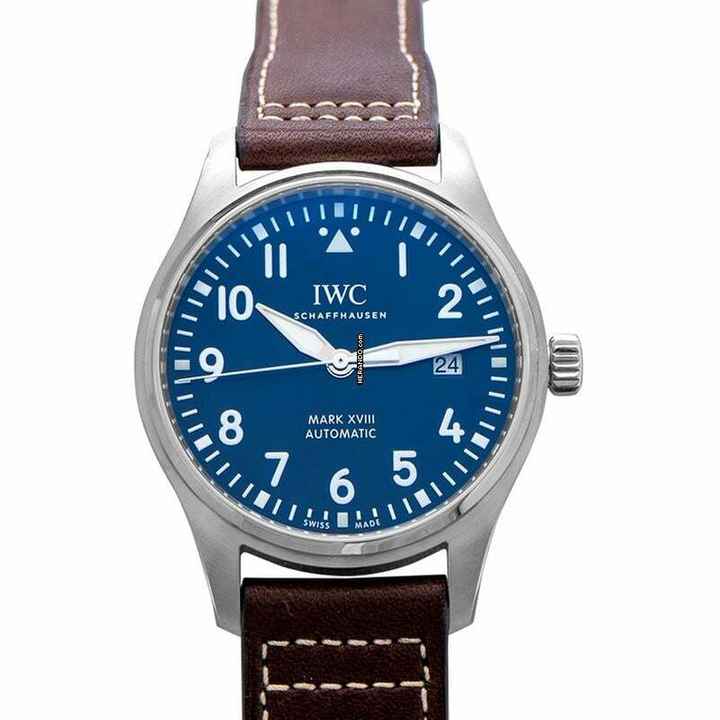  IWC Fliegeruhr Mark IW327010 - Pilot's Watch Mark XVIII Edition Le Petit Prince Automatic Blue Dial Men's Watc </h1> 