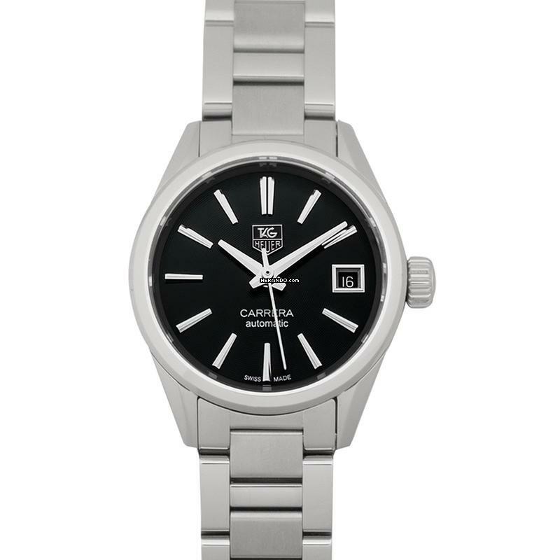  TAG Heuer Carrera Lady WAR2410.BA0776 - Carrera Automatic Black Dial Ladies Watch </h1> 