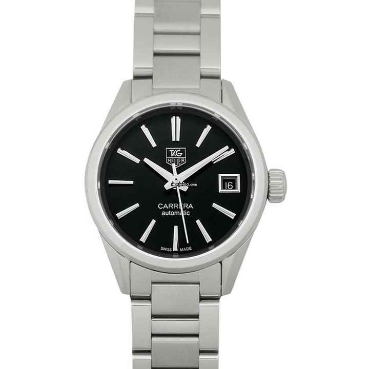  TAG Heuer Carrera Lady WAR2410.BA0776 - Carrera Automatic Black Dial Ladies Watch </h1> 