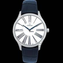 Thumbnail von Omega De Ville Trésor 428.18.39.60.04.001 - De Ville Tresor Quartz 39 mm Quartz White Dial Diamonds Ladies Watch </h1>