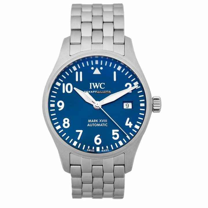  IWC Fliegeruhr Mark IW327016 - Pilot's Watch Mark XVIII Edition Le Petit Prince Automatic Blue Dial Men's Watc </h1> 