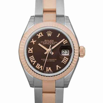  Rolex Lady-Datejust 279171-0009 - Lady-Datejust Steel And 18ct Everose Gold Automatic Chocolate Dial Ladies Wa </h1> 