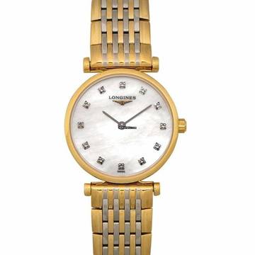  Longines La Grande Classique L42092877 - La Grande Classique De Longines Mother of Pearl Two-Tone Steel 24mm </h1> 