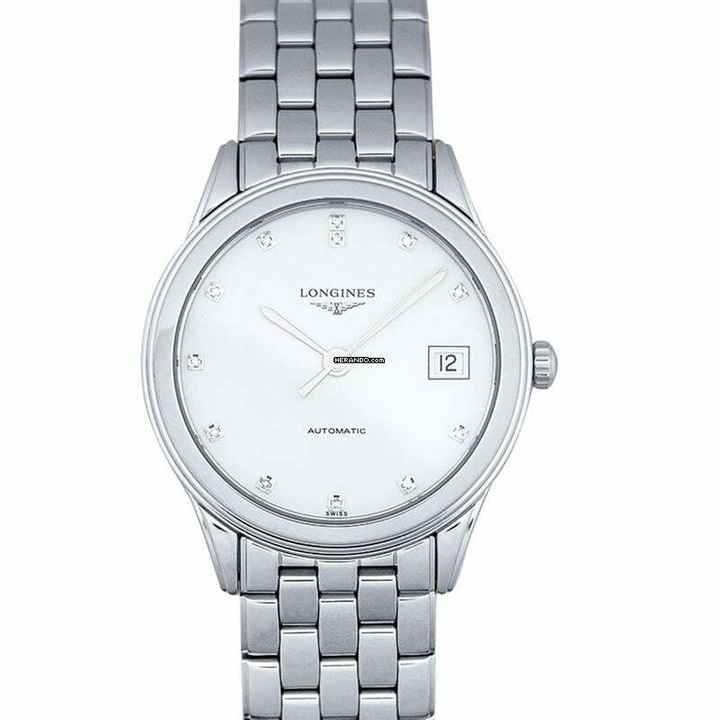  Longines Flagship L47744276 - Flagship Automatic White Dial Diamond Indexes Men's Watch </h1> 