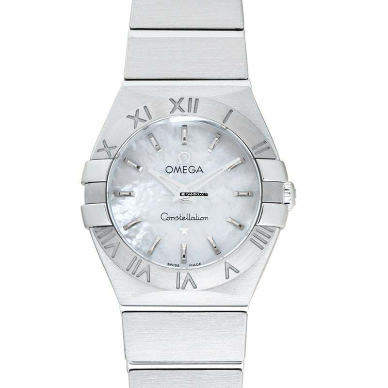 Omega Constellation Quartz 123.10.24.60.05.001 - Constellation Quartz 24 mm Quartz Mother of pearl Dial Stainless Ste </h1>