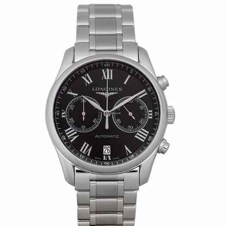  Longines Master Collection L26294516 - The Longines Master Collection Black/Steel 40mm </h1> 