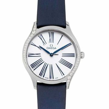  Omega De Ville Trésor 428.17.36.60.04.001 - De Ville Tresor Quartz 36 mm Quartz White Dial Diamonds Ladies Watch </h1> 