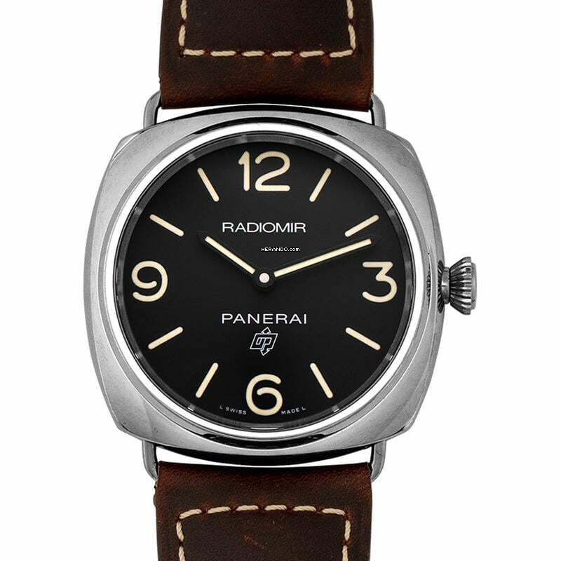  Panerai Radiomir PAM00753 - Radiomir Base Logo Automatic Black Dial 45 mm Men's Watch </h1> 