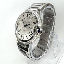 Thumbnail von Cartier Ballon Bleu 42mm Automatic Steel 42mm 2.05TCW DIAMOND Watch </h1>
