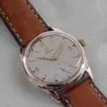  Omega Herrenuhr massiv 14 Karat Roségold 33 mm Cal 26.5 T </h1> 