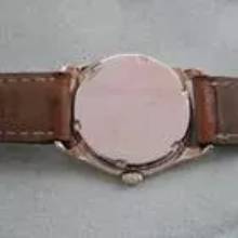 Thumbnail von Omega Herrenuhr massiv 14 Karat Roségold 33 mm Cal 26.5 T </h1>