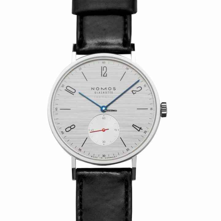  NOMOS Tangente Neomatik 141 - Tangente Neomatik 39 Silvercut Automatic Silver Dial 38.5mm Men's Watch </h1> 