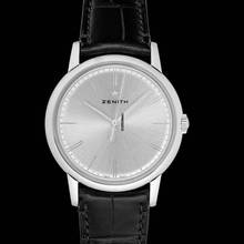 Thumbnail von Zenith Elite 03.2290.679/01.C493 - ELITE Classic Silver Steel/Leather 39mm </h1>