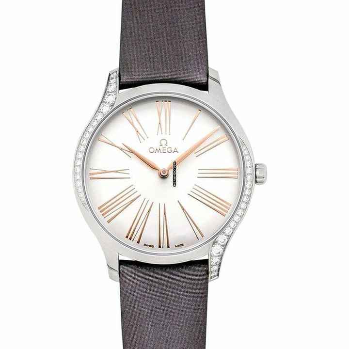  Omega De Ville Trésor 428.17.39.60.02.001 - De Ville Tresor Quartz 39 mm Quartz Silver Dial Steel Men's Watch </h1> 