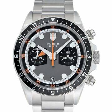  Tudor Heritage Chrono 70330N - Heritage Chrono Grey / Steel Ø42.00 mm </h1> 
