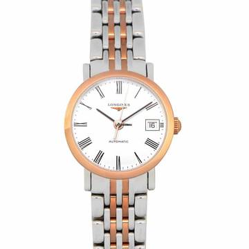 Longines Elegant L43095117 - Elegant Automatic White Dial Ladies Watch </h1> 
