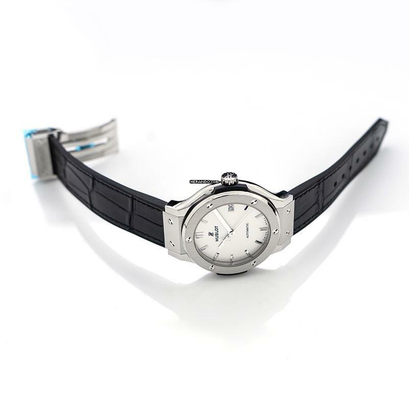 Thumbnail von Hublot Classic Fusion 565.NX.2611.LR - Classic Fusion Automatic Silver Dial Titanium Men's Watch </h1>