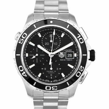  TAG Heuer Aquaracer 500M CAK2110.BA0833 - Aquaracer Chronograph Automatic Black Dial Men's Watch </h1> 
