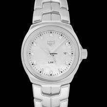 Thumbnail von TAG Heuer Link Lady WBC1312.BA0600 - Link Ladies Quartz Mother Of Pearl Dial with Diamonds Ladies Watch </h1>