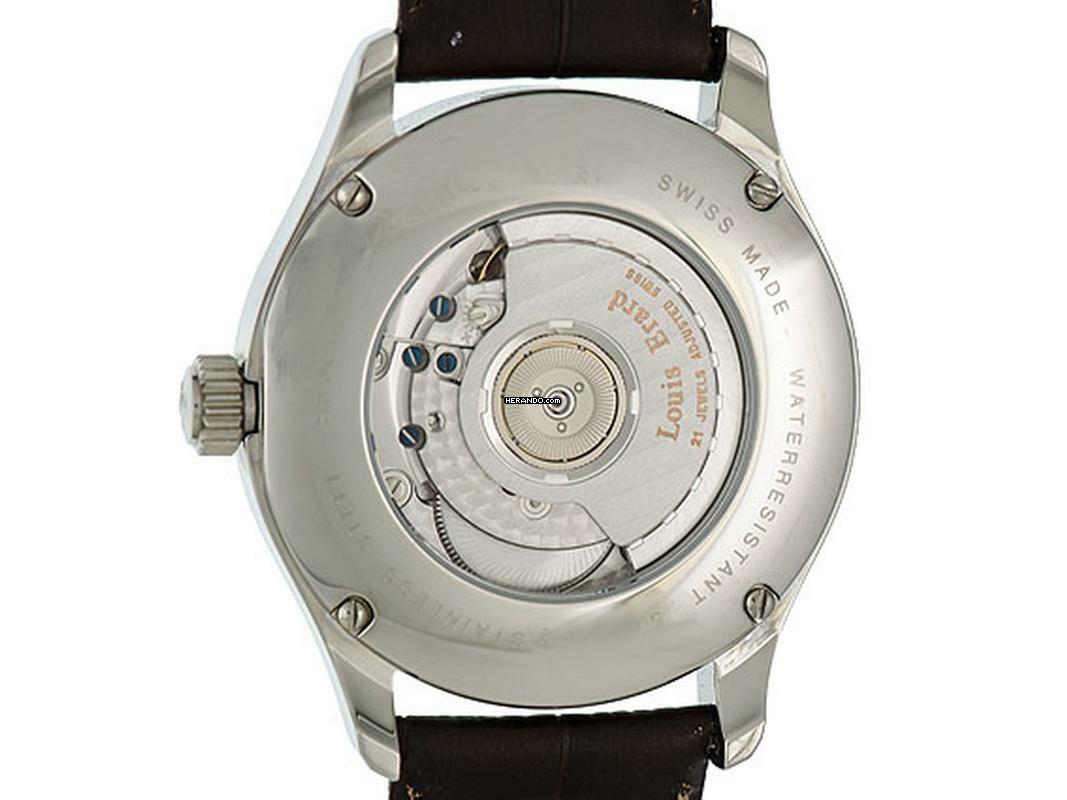 Thumbnail von Louis Erard 1931 GMT Big Date Stahl Automatik 40mm Neu