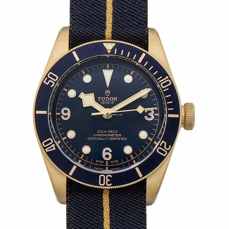  Tudor Black Bay Bronze 79250bb-0001 - Heritage Black Bay Automatic Blue Dial Bronze Men's Watch </h1> 