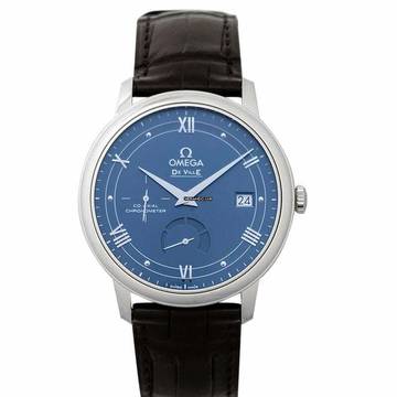  Omega De Ville Prestige 424.13.40.21.03.002 - De Ville Prestige Co-Axial Power Reserve 39.5 mm Automatic Blue Dial </h1> 
