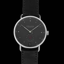 Thumbnail von NOMOS Metro 38 Datum 1103 - Metro 38 Date Urban Gray Manual-winding Green Dial 38.5mm Men's Watch </h1>