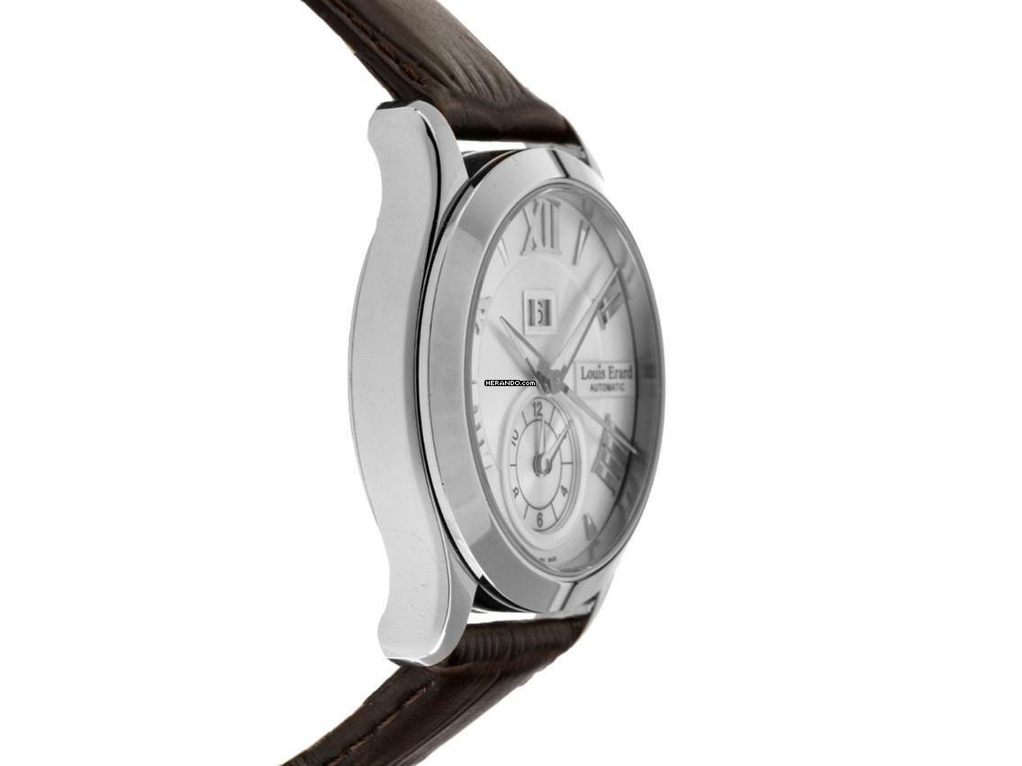 Thumbnail von Louis Erard 1931 GMT Big Date Stahl Automatik 40mm Neu