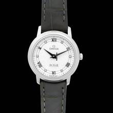 Thumbnail von Omega De Ville Prestige 424.13.27.60.52.002 - De Ville Prestige Quartz 27.4 mm Quartz Silver Dial Diamonds Ladies </h1>