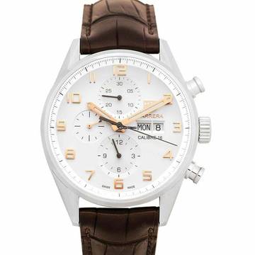  TAG Heuer Carrera Calibre 16 CV2A1AC.FC6380 - Carrera Calibre 16 Automatic Silver Dial Men's Watch </h1> 