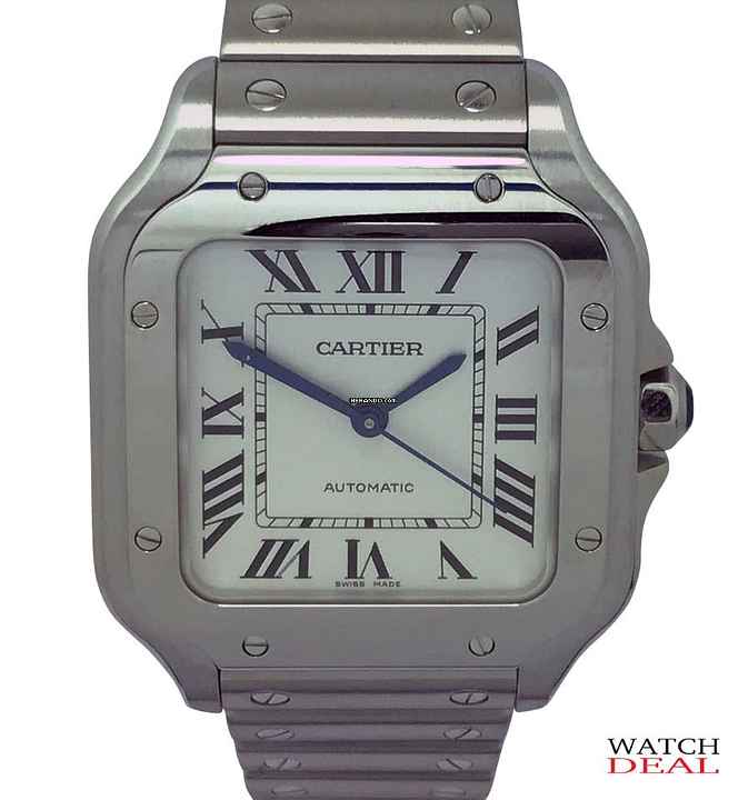  Cartier Santos de Cartier WSSA0010 mittleres Modell