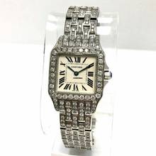 Thumbnail von Cartier Santos Demoiselle Quartz 20mm Steel Watch </h1>