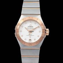 Thumbnail von Omega Constellation Ladies 127.20.27.20.52.001 - Constellation Co-Axial Master Chronometer 27 mm Automatic Silver Dia </h1>