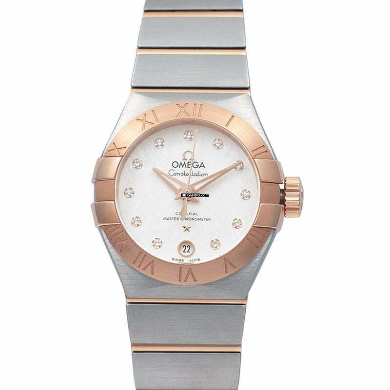 Omega Constellation Ladies 127.20.27.20.52.001 - Constellation Co-Axial Master Chronometer 27 mm Automatic Silver Dia </h1>