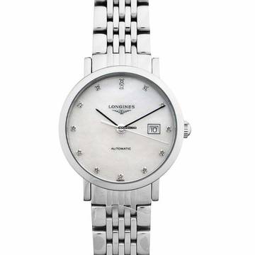  Longines Elegant L43104876 - The Longines Elegant Collection Automatic Diamonds Ladies Watch </h1> 