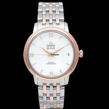 Thumbnail von Omega De Ville Prestige 424.20.33.20.05.002 - De Ville Prestige Co-Axial 32.7 mm White Dial Red Gold Ladies Watch </h1>