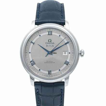  Omega De Ville Prestige 424.13.40.20.02.003 - De Ville Prestige Co-Axial 39.5 mm Automatic Silver Dial Steel Men's </h1> 