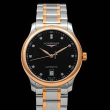 Thumbnail von Longines Master Collection L26285597 - Master Collection Automatic Black Dial Diamond Men's Watch </h1>