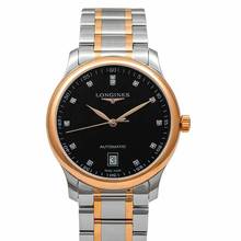Thumbnail von Longines Master Collection L26285597 - Master Collection Automatic Black Dial Diamond Men's Watch </h1>